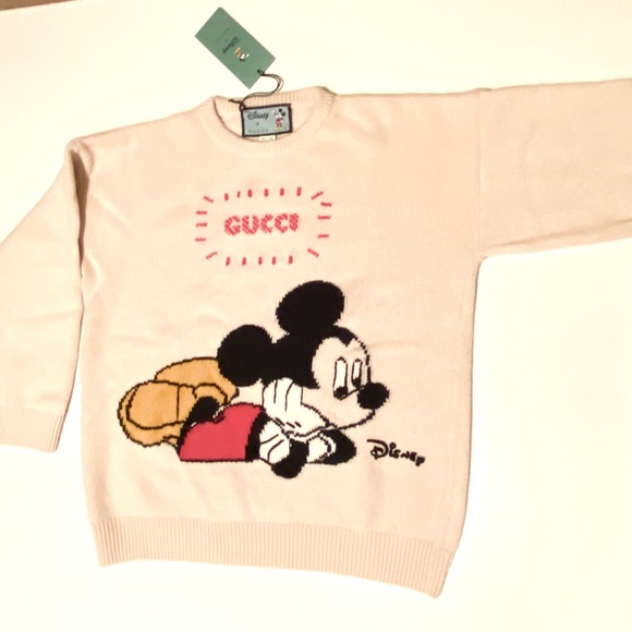 GUCCI X DISNEY Iconic Mickey Mouse sweater NEW with tags